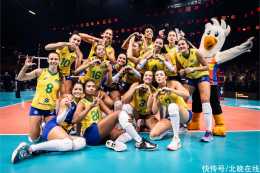 攔網得分21比7，巴西隊時隔12年重返女排世錦賽決賽