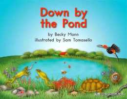 英文繪本故事《Down by the Pond》在池塘邊