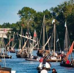 兩年一度的奧爾良-盧瓦爾河節來啦！14歐起！9月21日確認發！歐洲船隻最大集會！聖女貞德的奧爾良