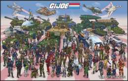 動漫《G.I.JOE特種部隊》：重塗反派眼鏡蛇城市戰場的狂怒戰車