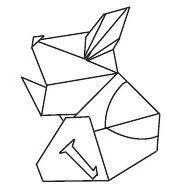 兔子摺紙圖解