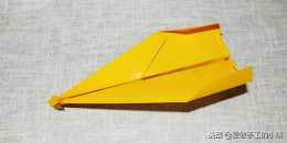 摺紙教程：一張A4紙就能完成的摺紙飛機，飛行能力棒棒噠