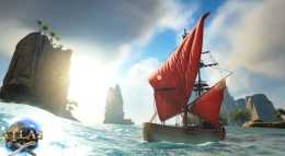 用它來賽船遊戲體驗感極強，風帆堪稱海盜遊戲《ATLAS》最帥帆船