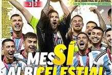 梅西舉大力神杯力壓皇馬奪得歐冠，成為親皇馬媒體去年最佳封面！