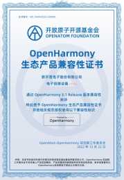 開源鴻蒙 OpenHarmony 已適配電子班牌，支援刷卡、拍照、簽到等