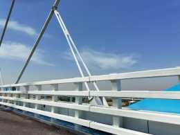 “武漢造”阻尼器成橋樑鋼索抖動“休止符”，讓世界最大跨度公鐵兩用斜拉橋不懼風雨