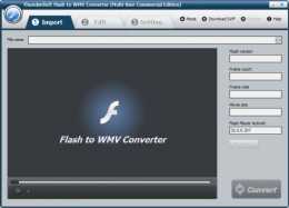 FLASH轉WMV工具ThunderSoft FlashtoWMV Converter介紹及安裝教程