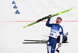 北京冬奧會·越野滑雪|芬蘭選手摘得越野滑雪男子15公里冠軍