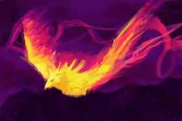 鳳凰有幾個尾羽，傳說青鸞是僅次於鳳凰的鳥，羽翼青如曉天，在太陽
