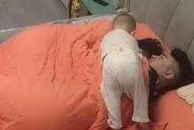 遼寧2歲兒子要挨著媽媽睡，爸爸吃醋將其扔一邊！孩子的反擊亮了
