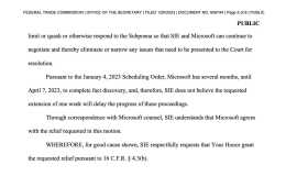 微軟的反擊：傳票索尼要求披露PlayStation遊戲釋出開發相關資訊