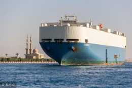 大型船舶是如何經過紅海進入地中海？有噸位和吃水深度限制嗎？