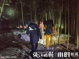 “2歲兒子快不行了！”母子賞雪被困杭州龍王山頂，找到時孩子已失溫