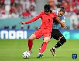 卡達世界盃｜烏拉圭隊兩中門柱 與韓國隊互交白卷