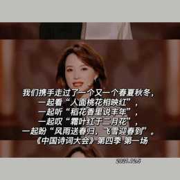 《中國詩詞大會》中可以寫進作文中的句子分享